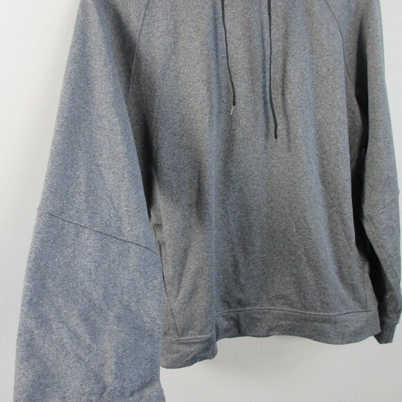 Lululemon Men's City Sweat Pullover Hoodie M Grey Heathered Coal Thermo 532 - Picture 5 of 13